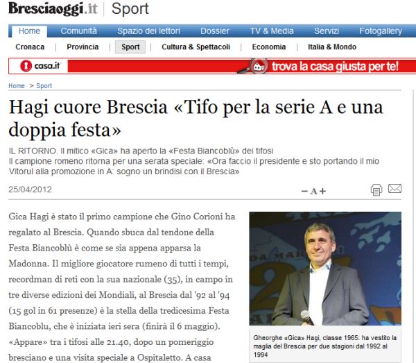 Pentru Hagi se fac excepții