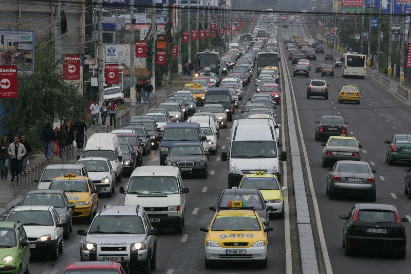 Radiografia haosului din Capitală: 910.681 de deplasări într-o zi