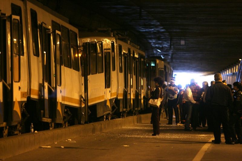 Primele imagini cu accidentul de tramvai din Pasajul Lujerului | VIDEO