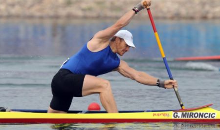 Canotorul Florin Comănici, campion european la Zagreb!
