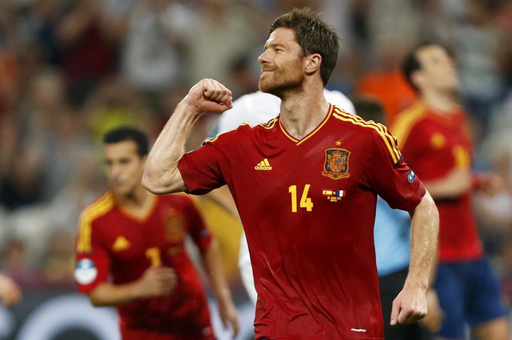 EURO 2012. Xabi Alonso: "Am sărbătorit frumos meciul 100 la naţională"