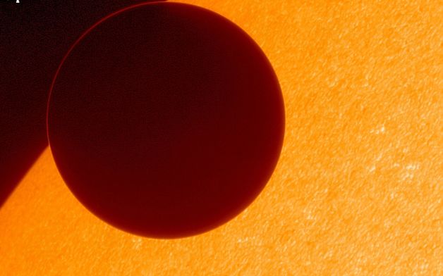 FOTOREPORTAJ. Venus a trecut prin fața Soarelui