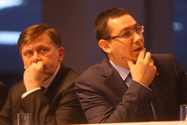 Ponta şi Băsescu s-au înţeles că nu s-au înţeles