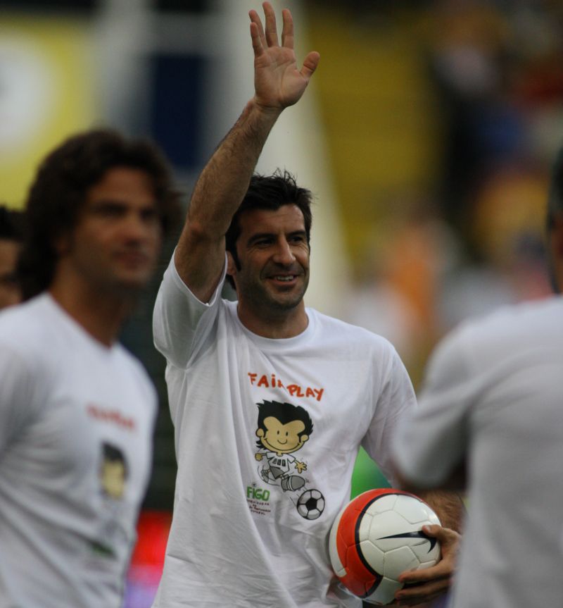 S-a întors Figo! Cu gol! La fel Morientes și Teddy Sheringham | VIDEO