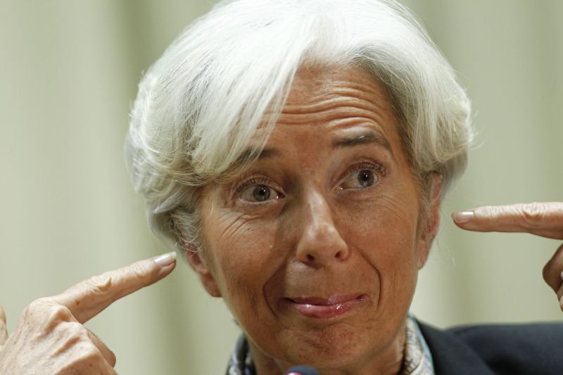 Şefa FMI se opune oricărei negocieri cu Grecia