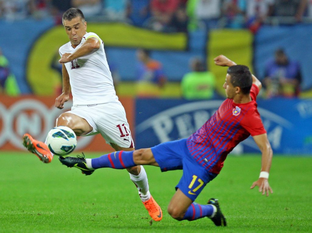 Liga I: Steaua - Rapid 1-0. Bourceanu marchează în prelungirile prelungirilor / GALERIE FOTO