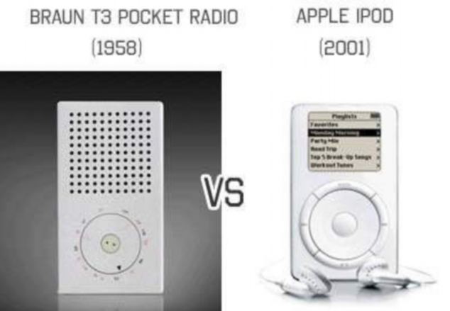 S-a inspirat Apple din produsele Braun din anii '60? TU CE CREZI?