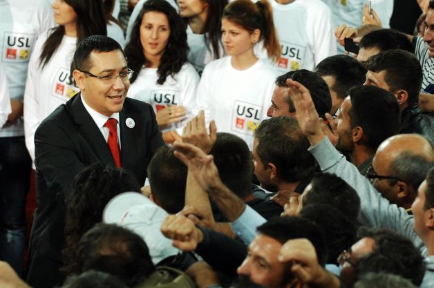 Raport GeoPOL: Ponta s-a autodistribuit în rolul de sac de box al lui Dan Diaconescu