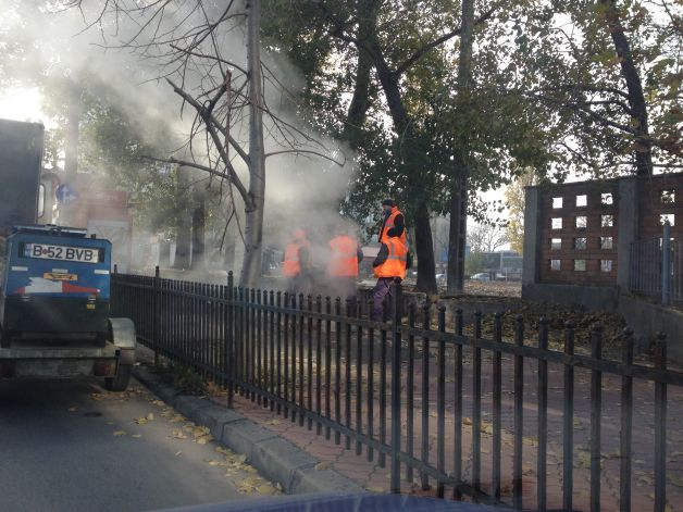 Gheizerul de sub asfalt | FOTO