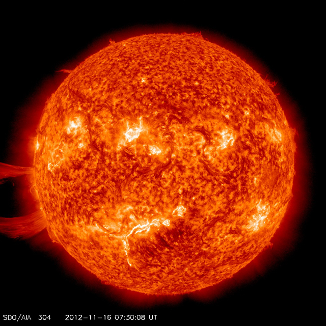 NASA a dat publicit??ii imaginile unei ERUP?II URIA?E a Soarelui | VIDEO
