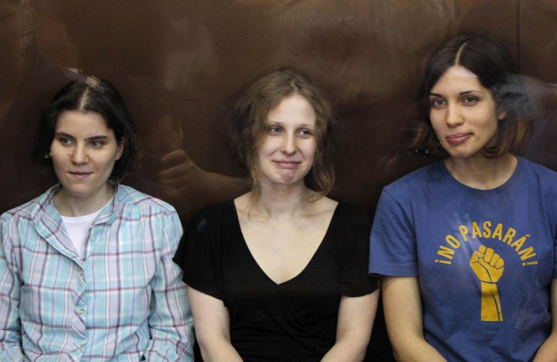 Vladimir Putin, despre membrele Pussy Riot: sunt antisemite