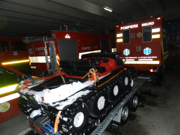 BOTO?ANI: Copil de trei ani cu arsuri grave, transportat la spital cu un ATV cu ?enile