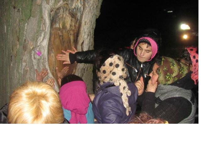 CUM A FOST PROSTIT un judeţ întreg de MINUNEA DE LA SLOBOZIA. Ce se ascunde în spatele imaginii cu chipul lui Isus apărute pe un copac
