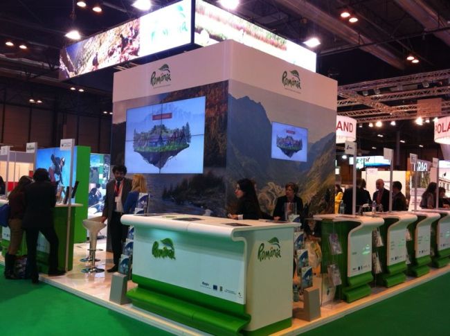 Cum se prezintă România la târgul de turism de la Madrid FITUR 2014| FOTOGALERIE