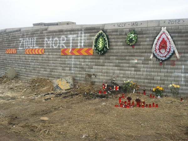 Marș împotriva ”Zidului morții” de la Suceava