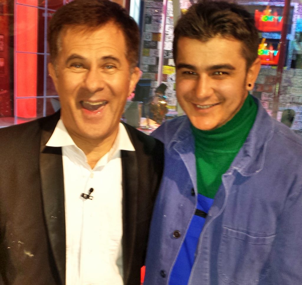 Mihăiță din Berceni și-a întâlnit idolul, Doru Octavian Dumitru