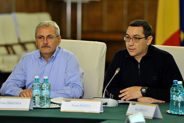 Ponta se foloseşte de vremea rea ca să-şi facă imagine bună