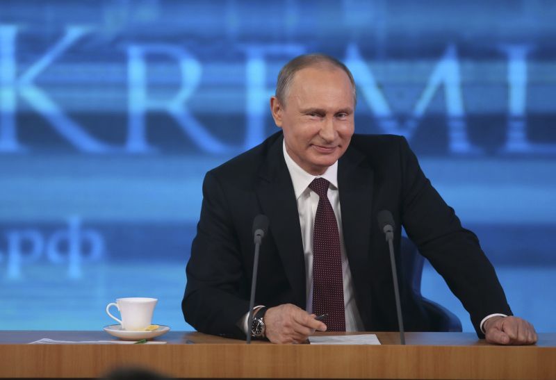 Popularitatea lui Vladimir Putin, în creștere