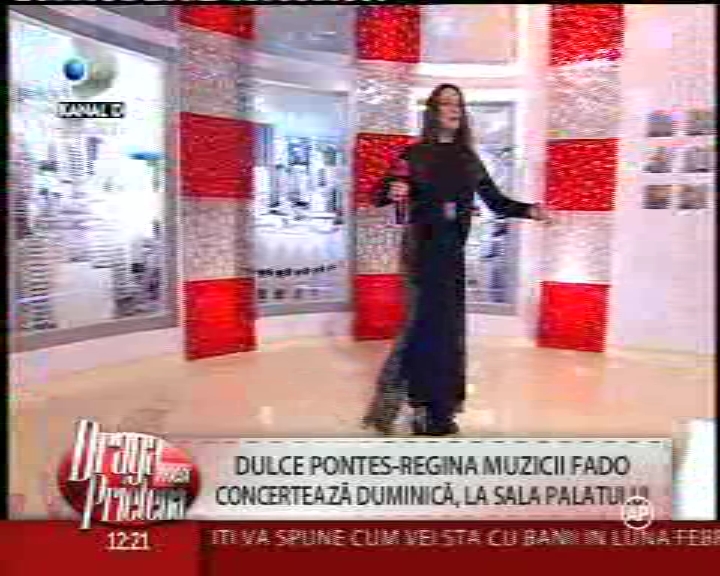 Ce nu știai despre DULCE PONTES, regina muzicii fado!