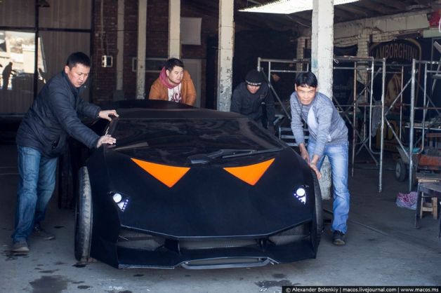 LAMBORGHINI construit în garaj . A costat cât un Duster nou | GALERIE FOTO