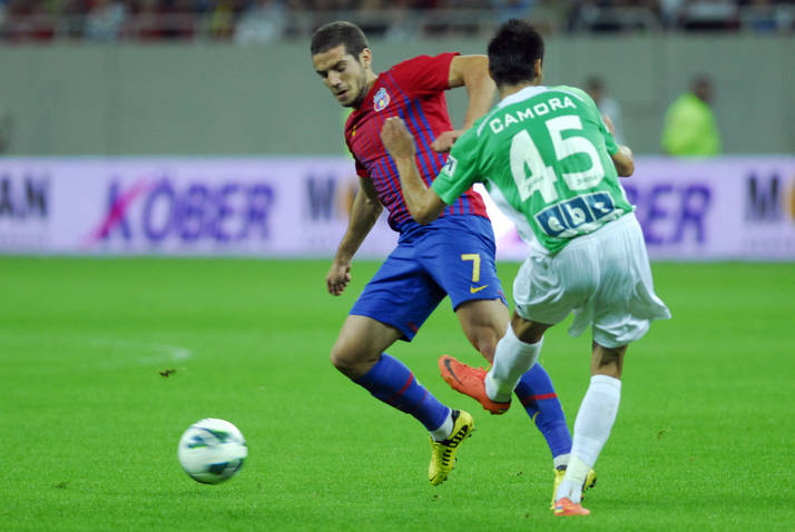 LIGA I: STEAUA - CONCORDIA CHIAJNA 4-0. „Roș-albaștrii” s-au distrat cu ilfovenii și au devenit lideri
