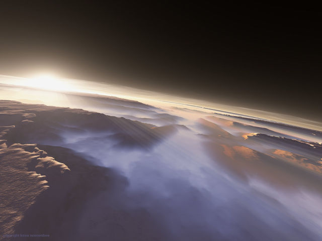 Răsărit de SOARE pe MARTE | IMAGINI IMPRESIONANTE