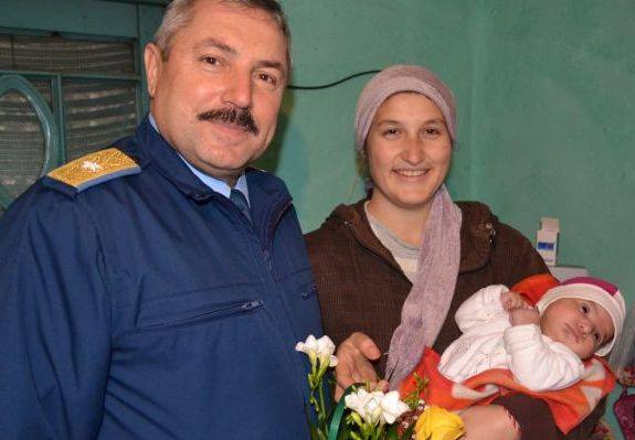Fetița cu nume de general. O mămică și-a botezat copilul cu numele celui care A SALVAT-O DIN URGIA ZĂPEZII