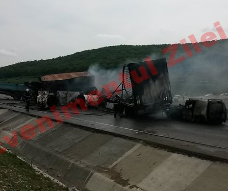Grav accident de circulaţie pe centura CLUJULUI