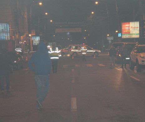 Incendiu la un club din Capitală