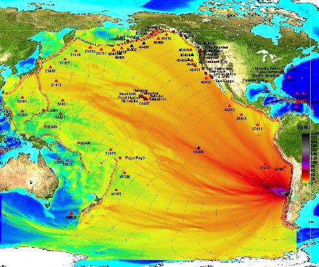 Valuri TSUNAMI de 40 de centimetri înregistrate în nord-estul Japoniei