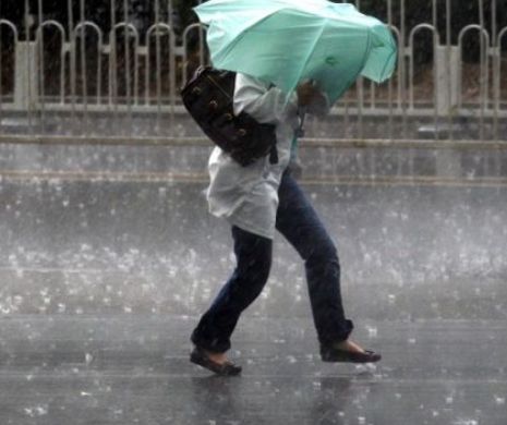 COD PORTOCALIU de ploi şi vijelii. Care sunt zonele vizate