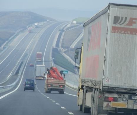 Cursă infernală pe autostrada Transilvania