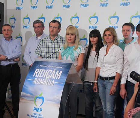 EUROPARLAMENTARE 2014. PMP - 6,21% la prima participare la alegeri