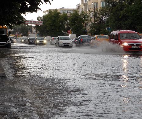 Potop în judeţul Constanţa