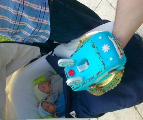S-au născut prematur dintr-o eroare medicală: ”M-am trezit programată la cezariană peste noapte, iar copiii au luat un virus, deși am născut în privat”