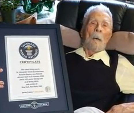 A MURIT cel mai bătrân bărbat din lume. Alexander Imich avea 111 ani