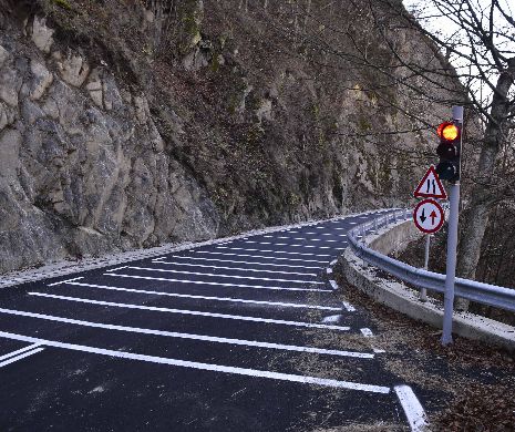 Arestați după ce au furat un semafor