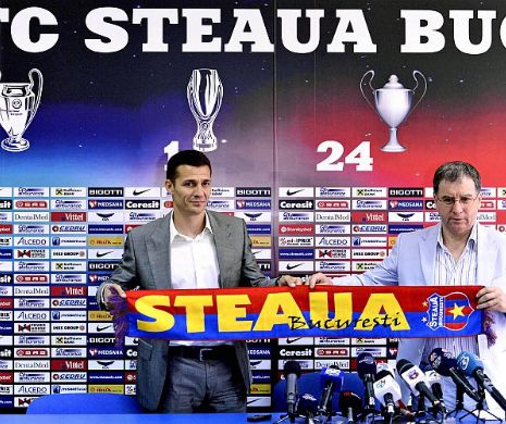 Costel Gâlcă: „Vreau ca Steaua să strălucească”