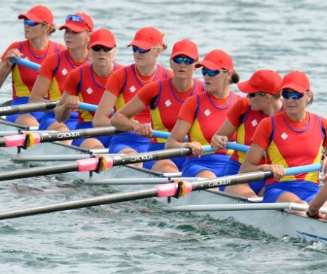Echipajul feminin de 8+1 al României a câștigat aurul la Campionatele Europene de canotaj