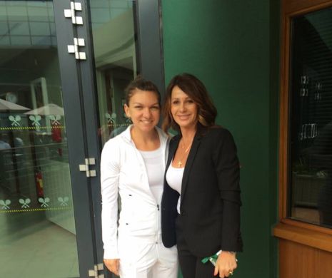 Halep s-a calificat cu mari emoții în turul al 3-lea de la Wimbledon. Înaintea partidei, Simona s-a întâlnit cu o legendă a sportului românesc