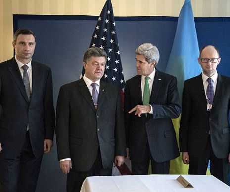 Petro Poroșenko este astăzi învestit în funcția de președinte al Ucrainei. Traian Băsescu participă la ceremonie. Obama i-a cerut lui Putin să îl recunoască pe noul lider de la Kiev