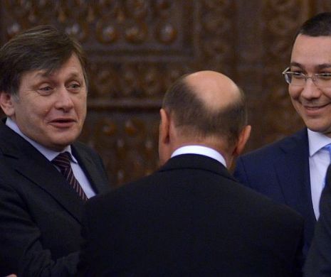 Ponta îi lasă pe Iohannis și Blaga împotriva lui Băsescu