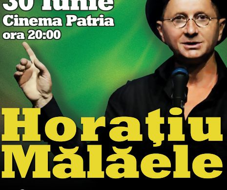 Recitalul actorului HORATIU MALAELE - ”Sunt un orb” si filmul ”Funeralii Fericite”