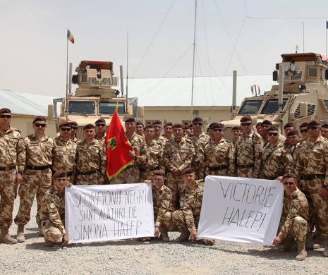 "Scorpionii Negri" din Afganistan, mesaj pentru Simona Halep: Mulţumim, eşti campioana noastră