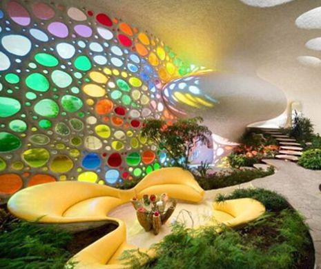 Casa cu desing ORGANIC. Te simţi în ea ca în cochilie | GALERIE FOTO