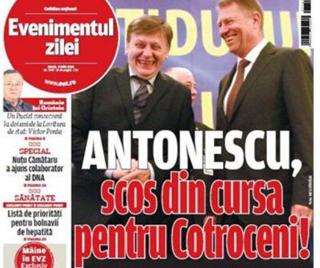 Ce puteţi citi în Evenimentul zilei de marți, 8 iulie