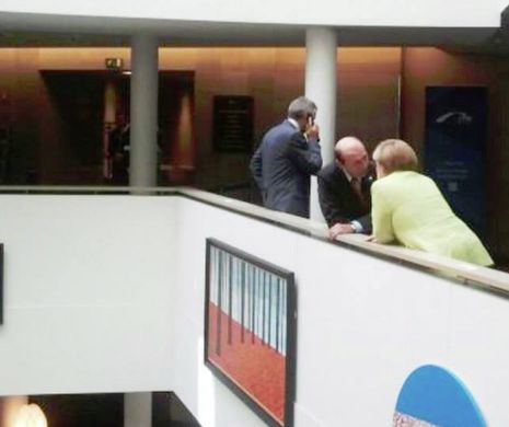 Președintele Traian Băsescu, alături de Angela Merkel la reuniunea Consiliului European FOTOGALERIE