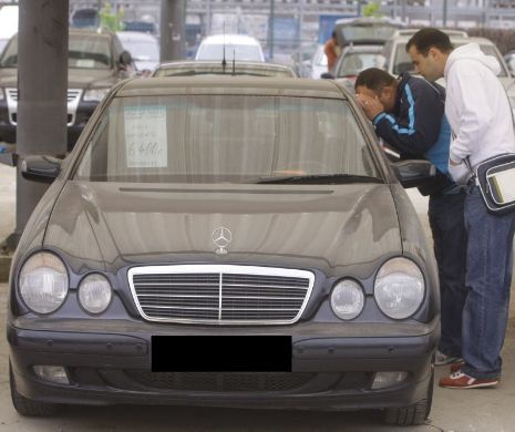 Scade numărul mașinilor second hand înmatriculate