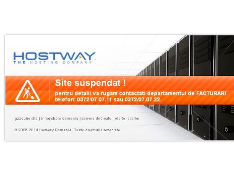 Site-ul PDL, SUSPENDAT pentru neplată