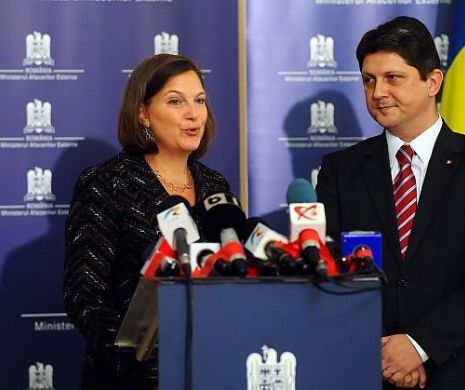 Titus Corlățean a discutat cu Victoria Nuland, în Croația